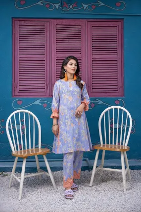 2 Piece Unstitched Printed Lawn Suit Code CPN-02