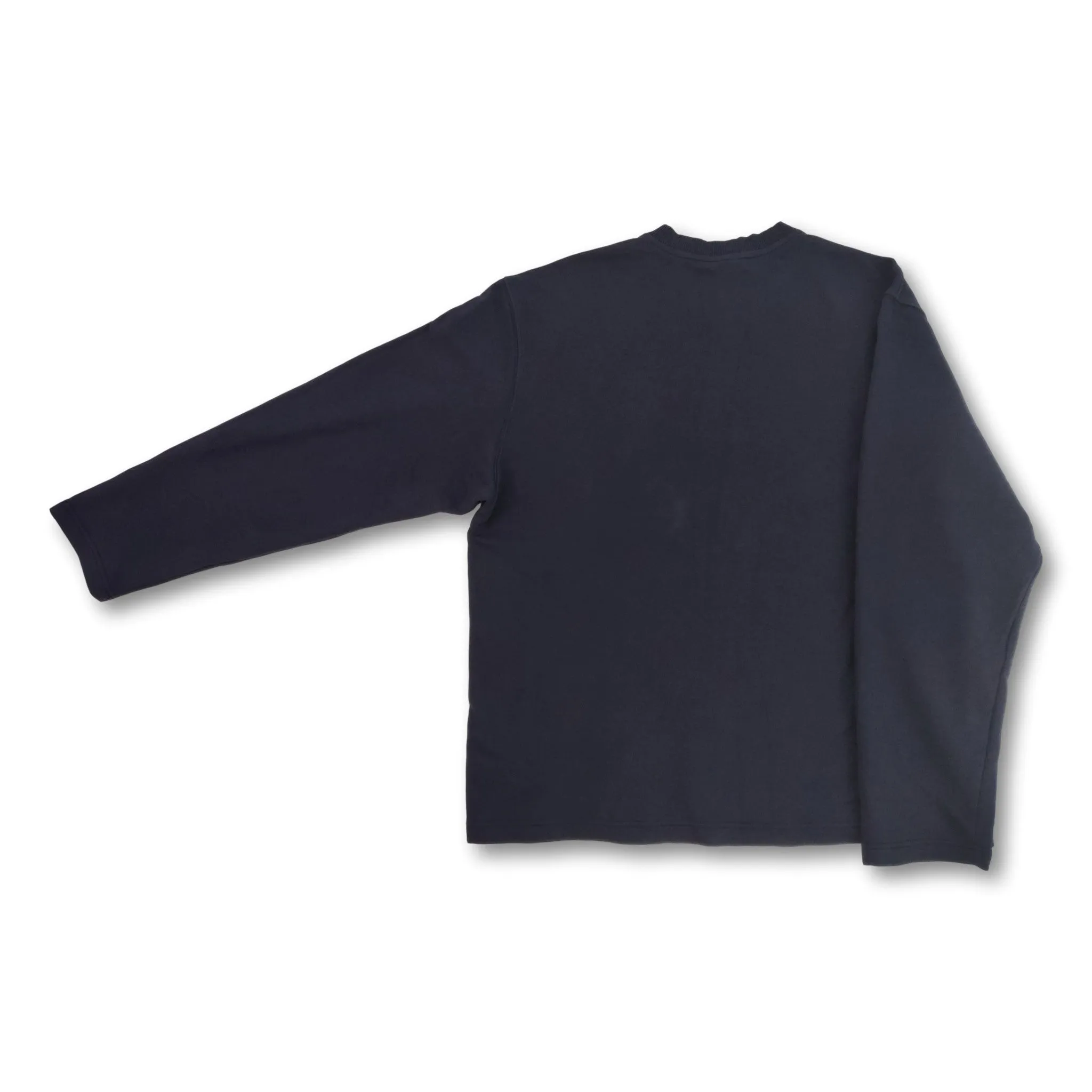 2000 navy Adidas v-neck sweatshirt