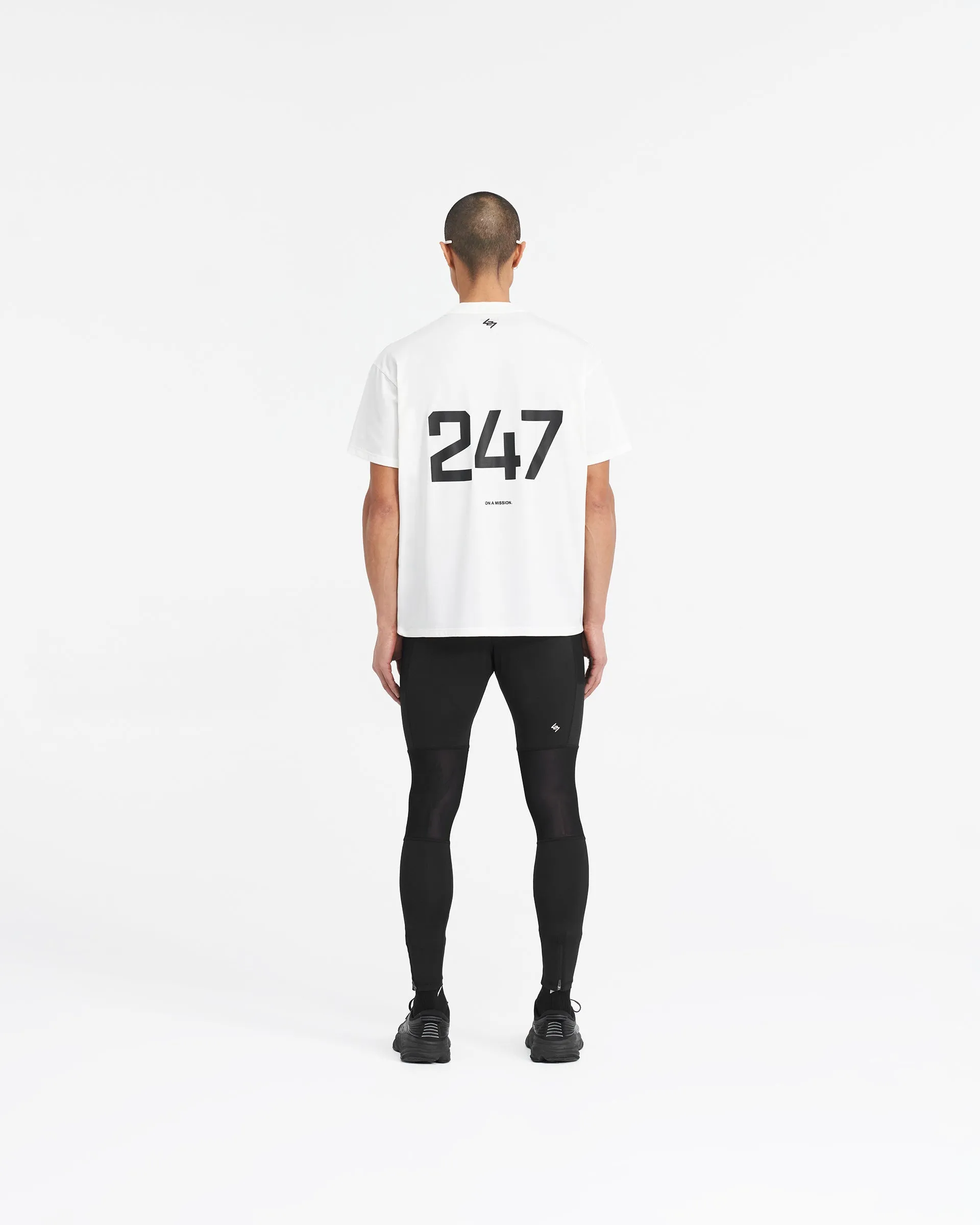 247 Oversized T-Shirt - Flat White