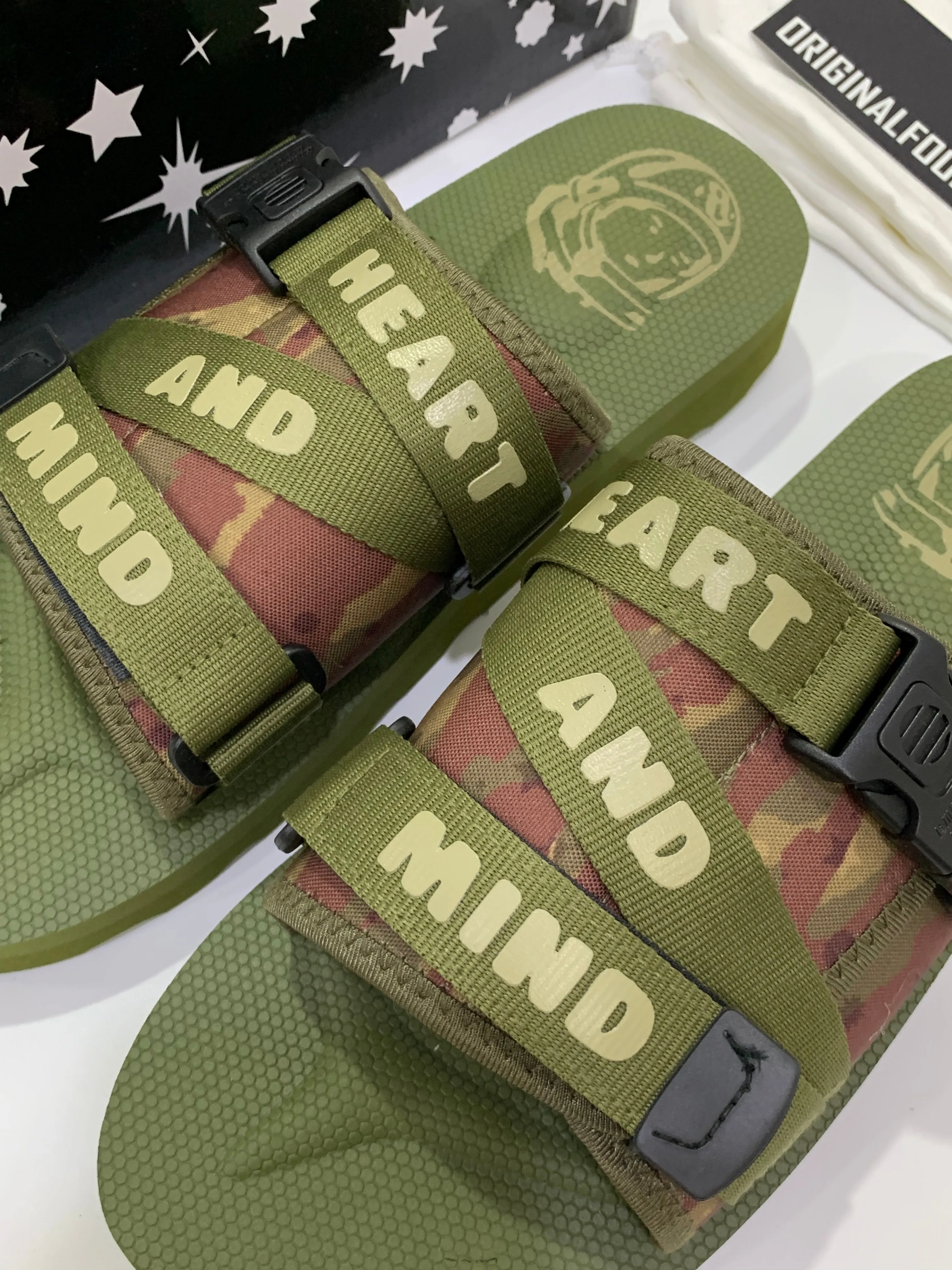 Billionaire Boys Club Camo Slides