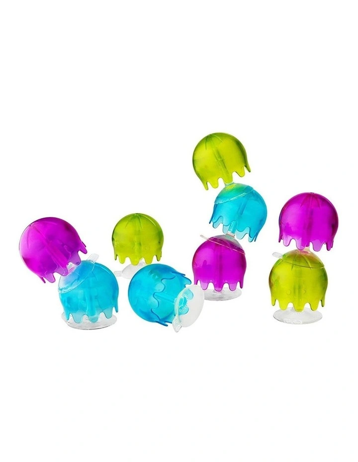 9pc Jellies Suction Cup Bath Toys for Baby/Kids/Toddlers Bathroom/Tub