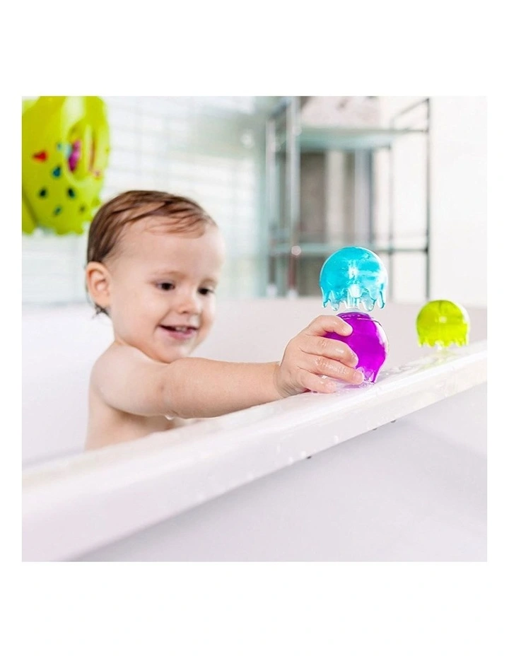 9pc Jellies Suction Cup Bath Toys for Baby/Kids/Toddlers Bathroom/Tub