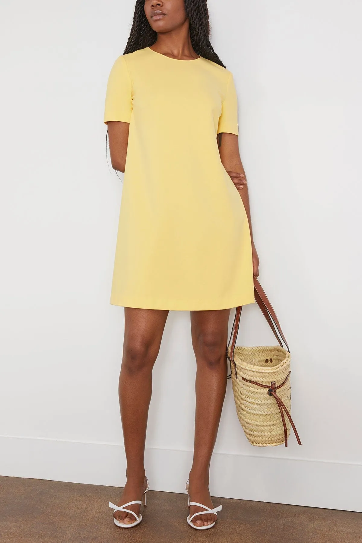 Mimosa Yellow A-line Dress