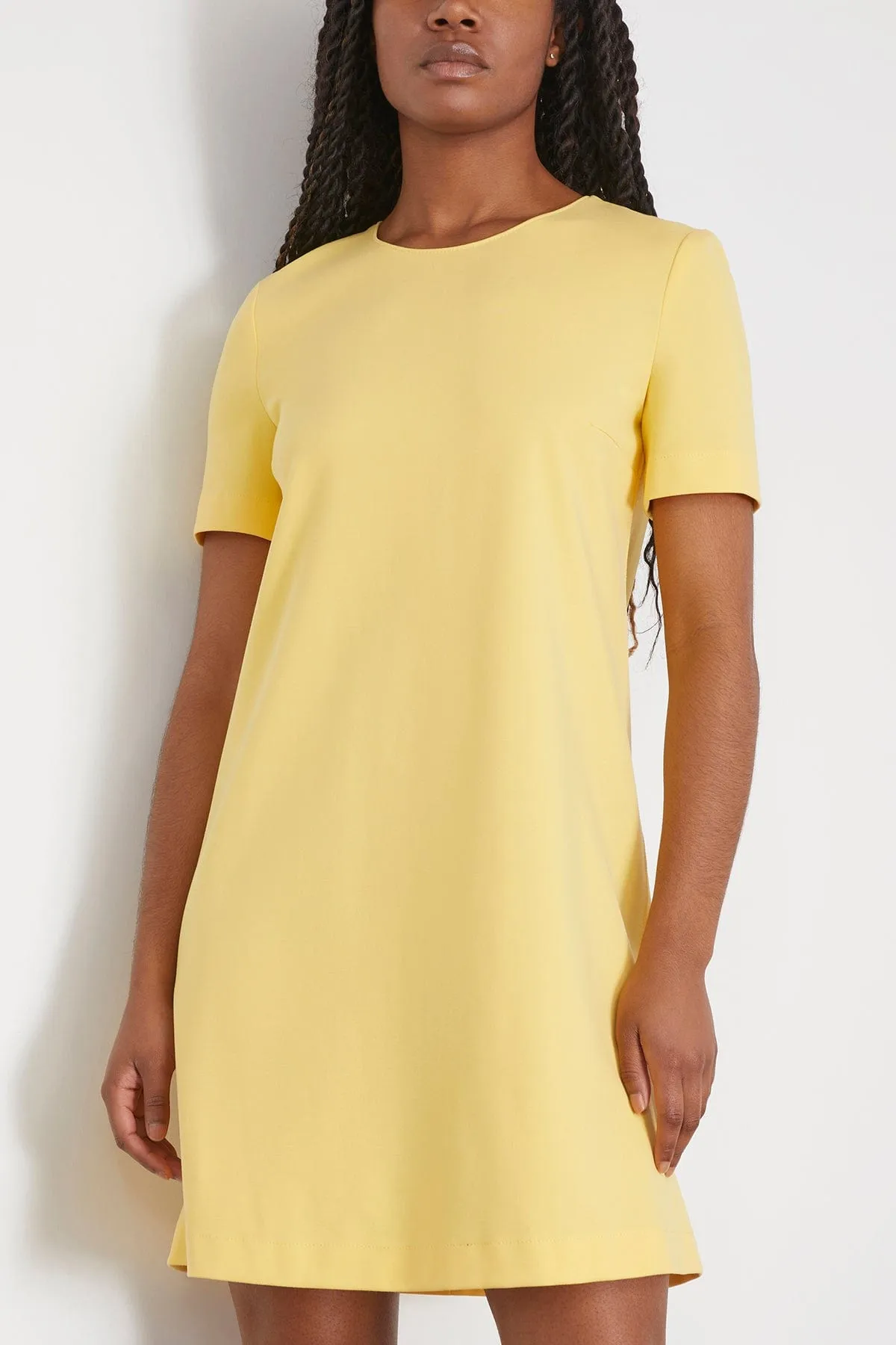 Mimosa Yellow A-line Dress