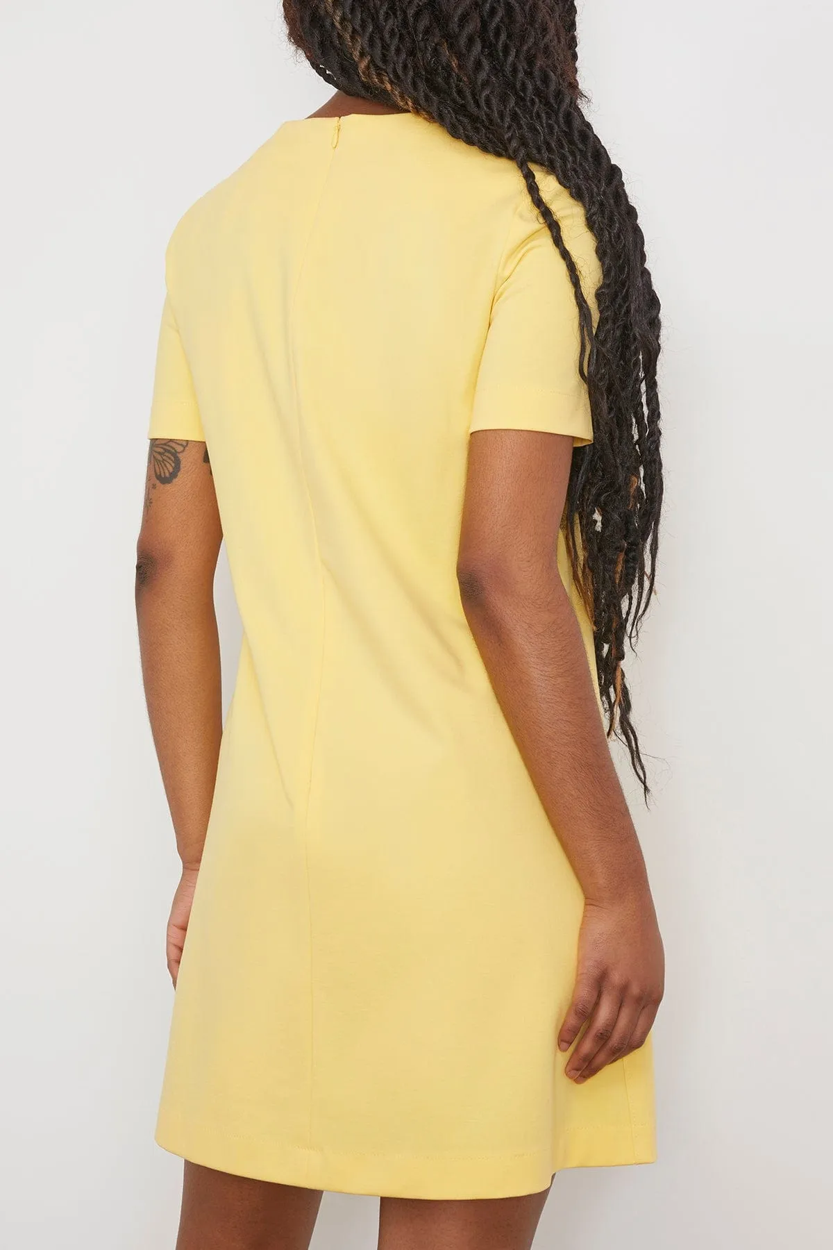 Mimosa Yellow A-line Dress