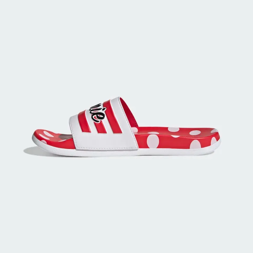 Adidas Minnie Mouse Red Slides