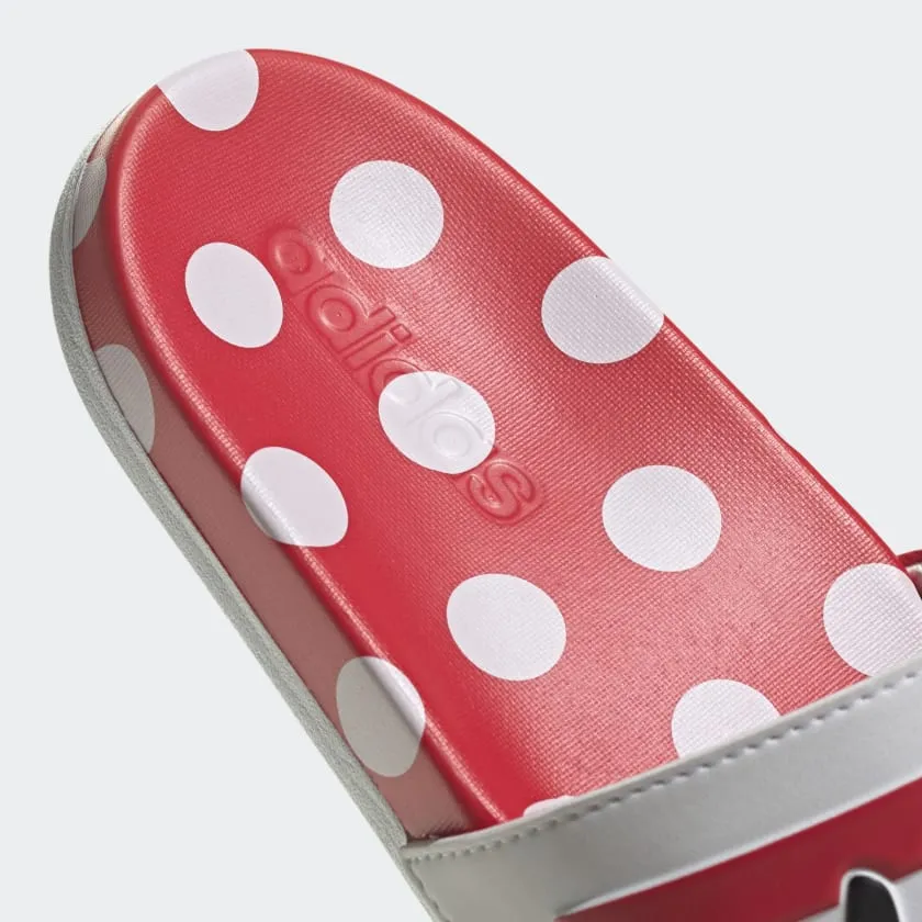 Adidas Minnie Mouse Red Slides