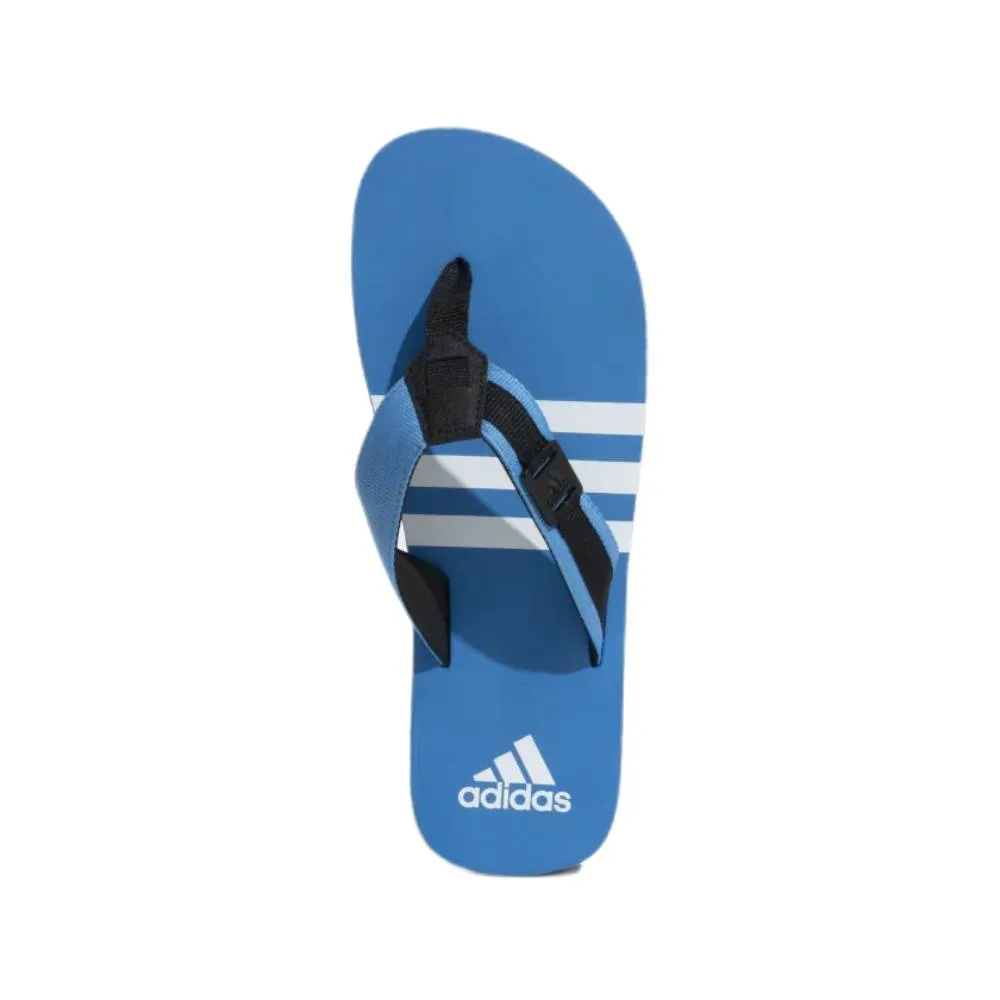 Adidas Enthuso M Men's Slipper - Core Black, Cloud White, Pulse Blue.