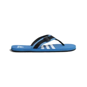 Adidas Enthuso M Men's Slipper - Core Black, Cloud White, Pulse Blue.