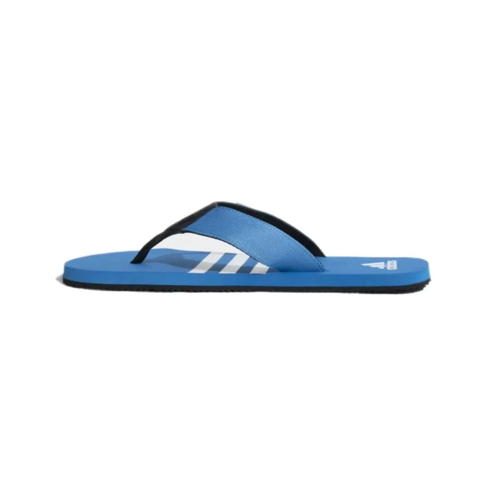 Adidas Enthuso M Men's Slipper - Core Black, Cloud White, Pulse Blue.