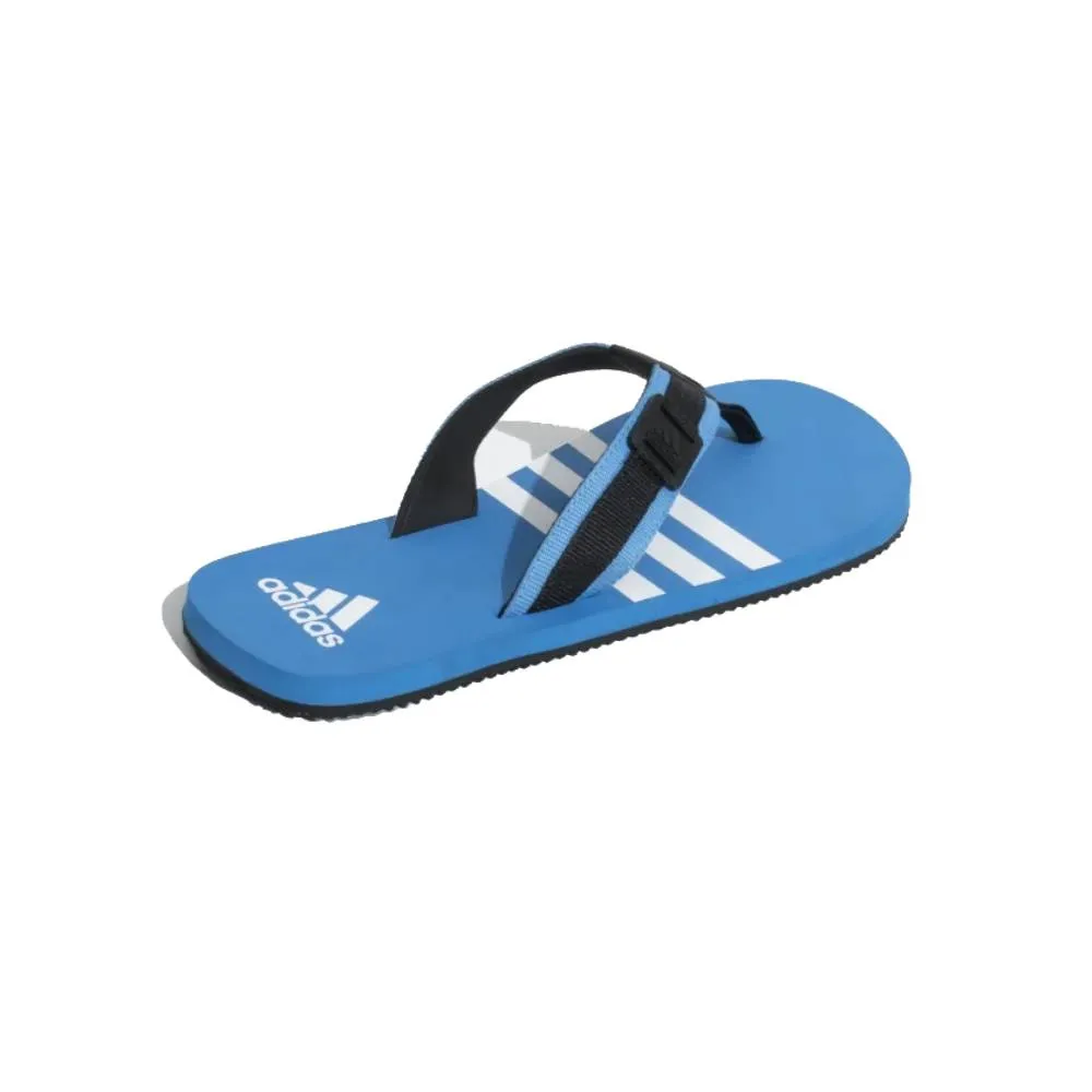 Adidas Enthuso M Men's Slipper - Core Black, Cloud White, Pulse Blue.