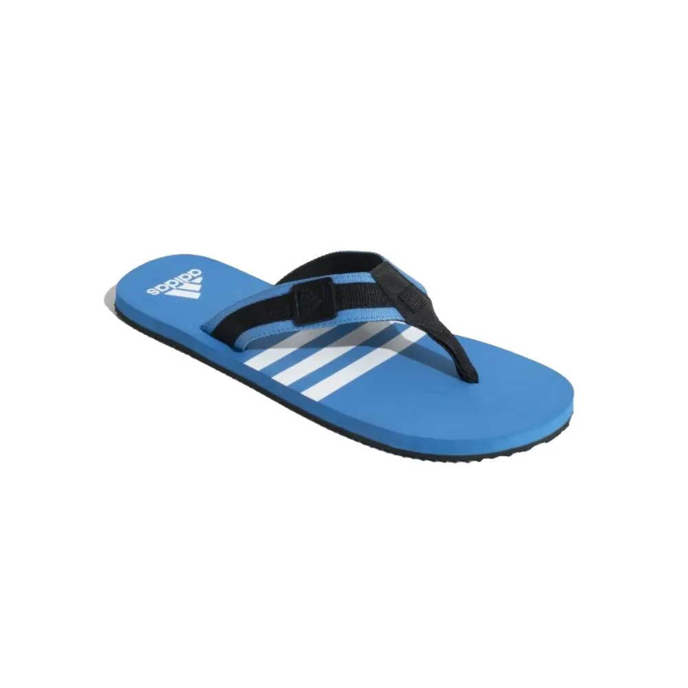 Adidas Enthuso M Men's Slipper - Core Black, Cloud White, Pulse Blue.