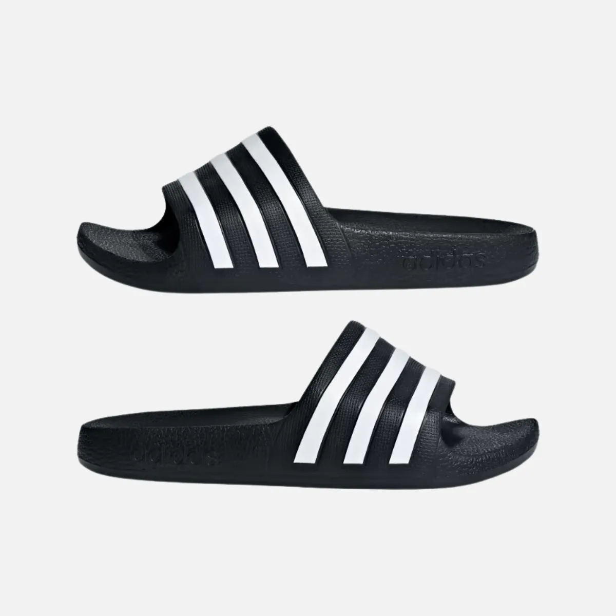 Adidas Kids' Slides - Core Black/Cloud White, Unisex, Sizes 4-16