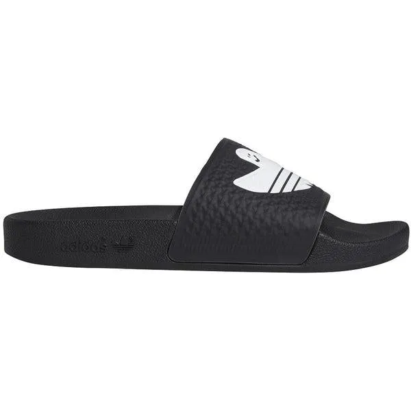 Adidas Mark Gonzales Shmoofoil Slides Core Black - Cloud White - Cloud White