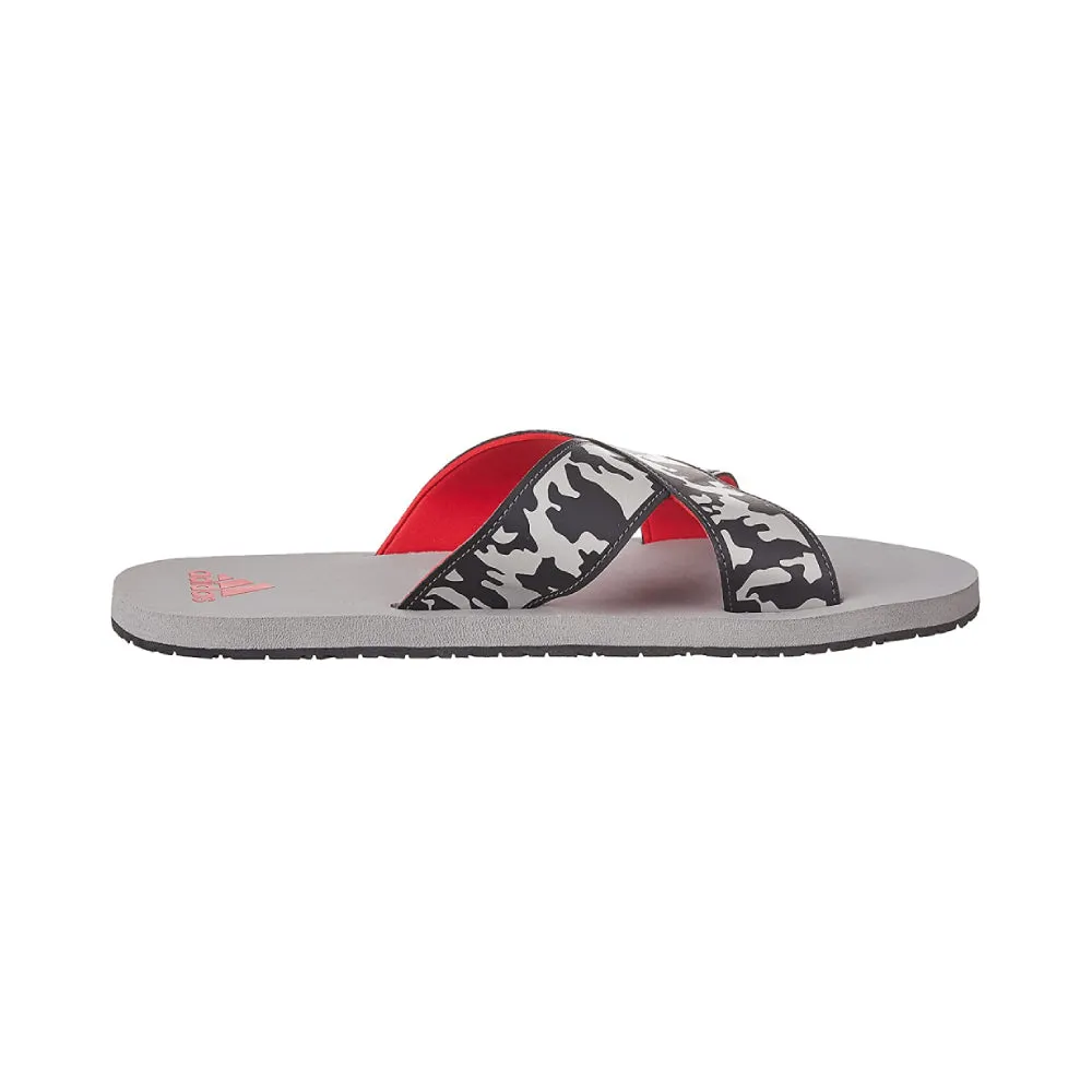 Adidas Men's Distincto Sandals (Carbon/Stone/Scarlet)