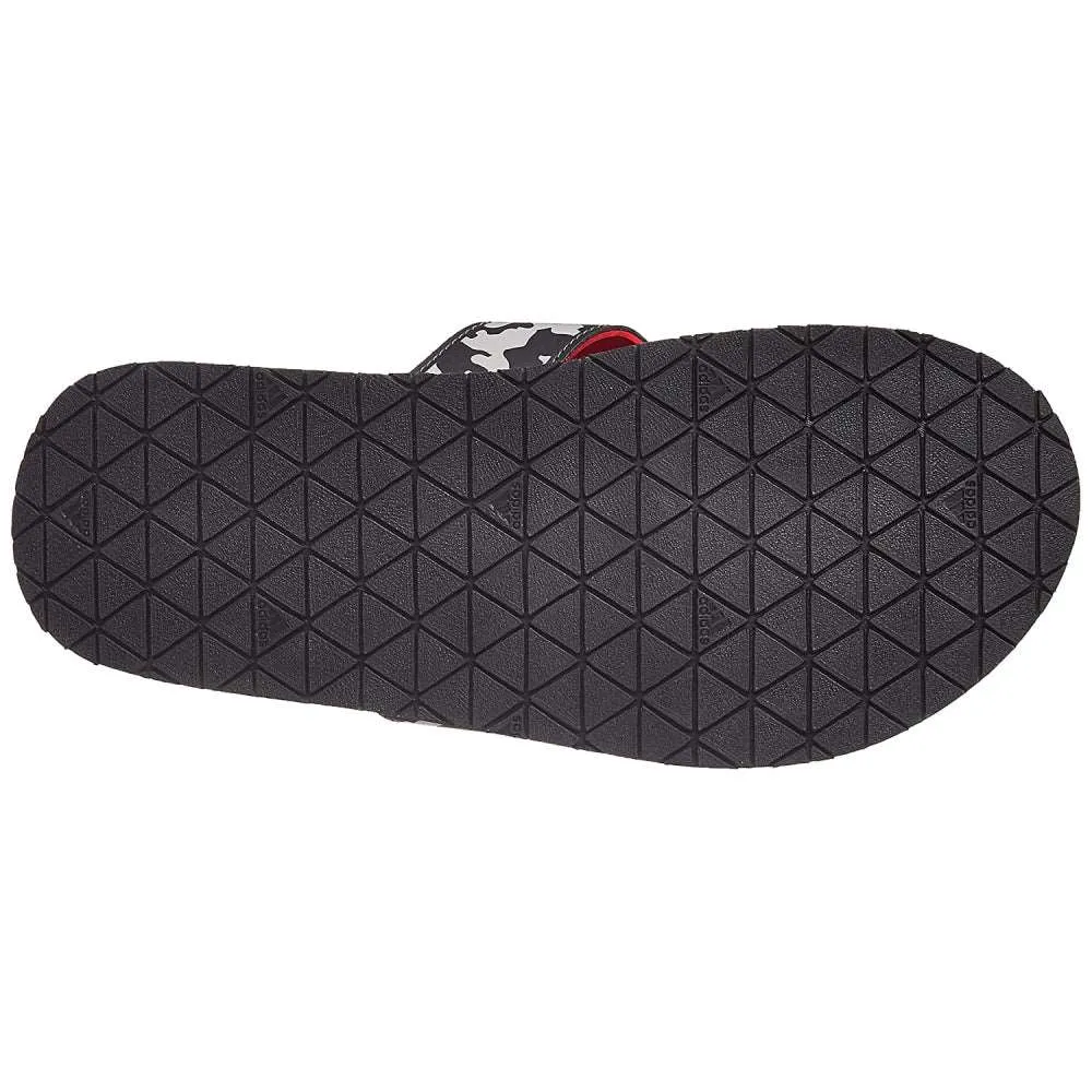 Adidas Men's Distincto Sandals (Carbon/Stone/Scarlet)