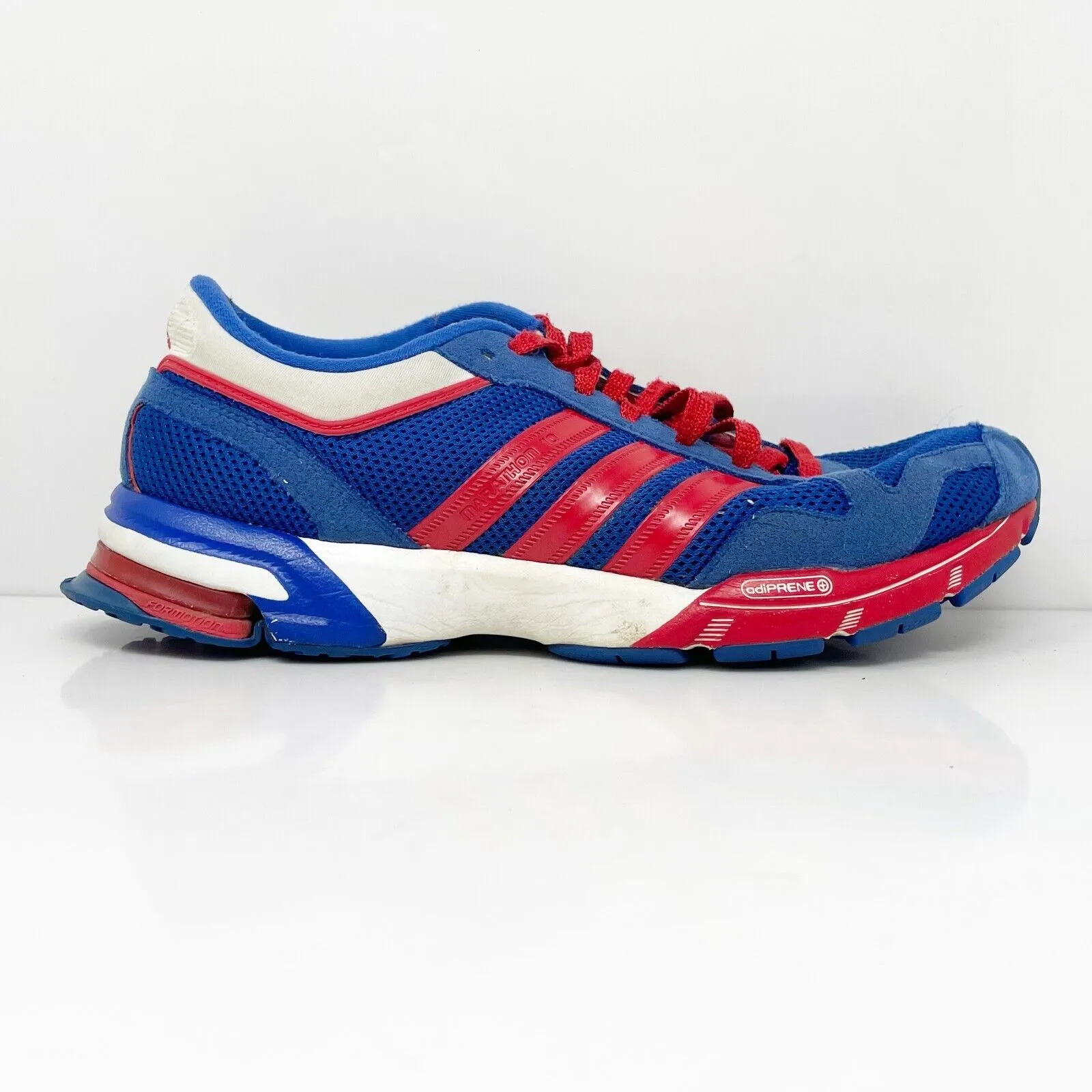 Adidas Mens Marathon G4157 Blue Running Shoes Sneakers Size 7.5