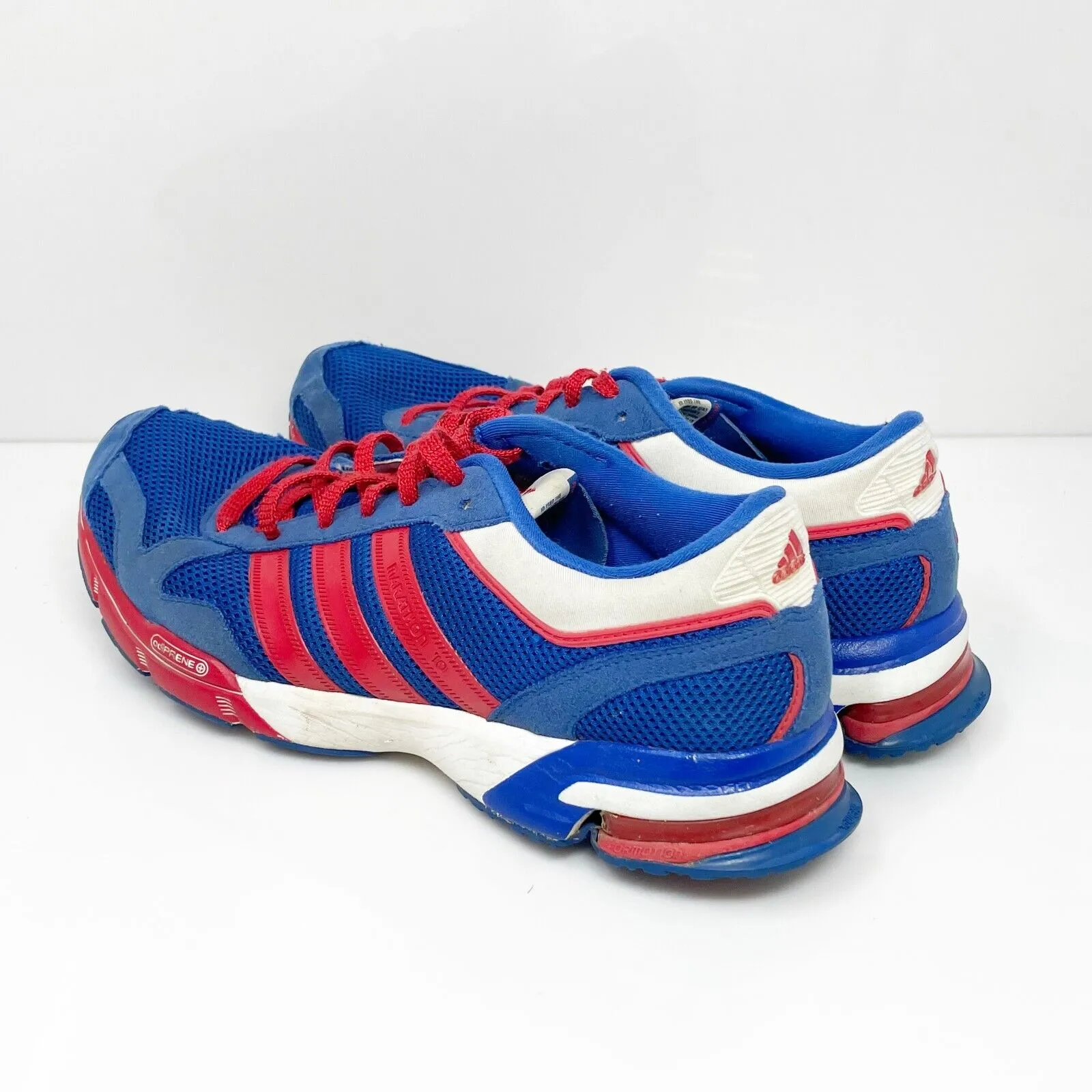 Adidas Mens Marathon G4157 Blue Running Shoes Sneakers Size 7.5