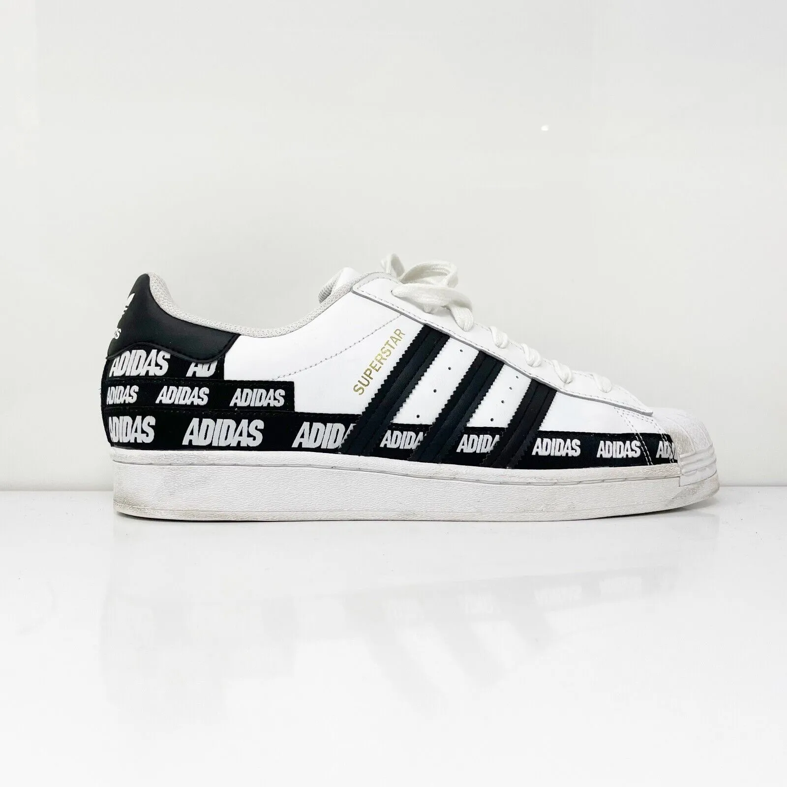 Adidas Mens Originals Superstar FX5558 White Casual Shoes Sneakers Size 11.5