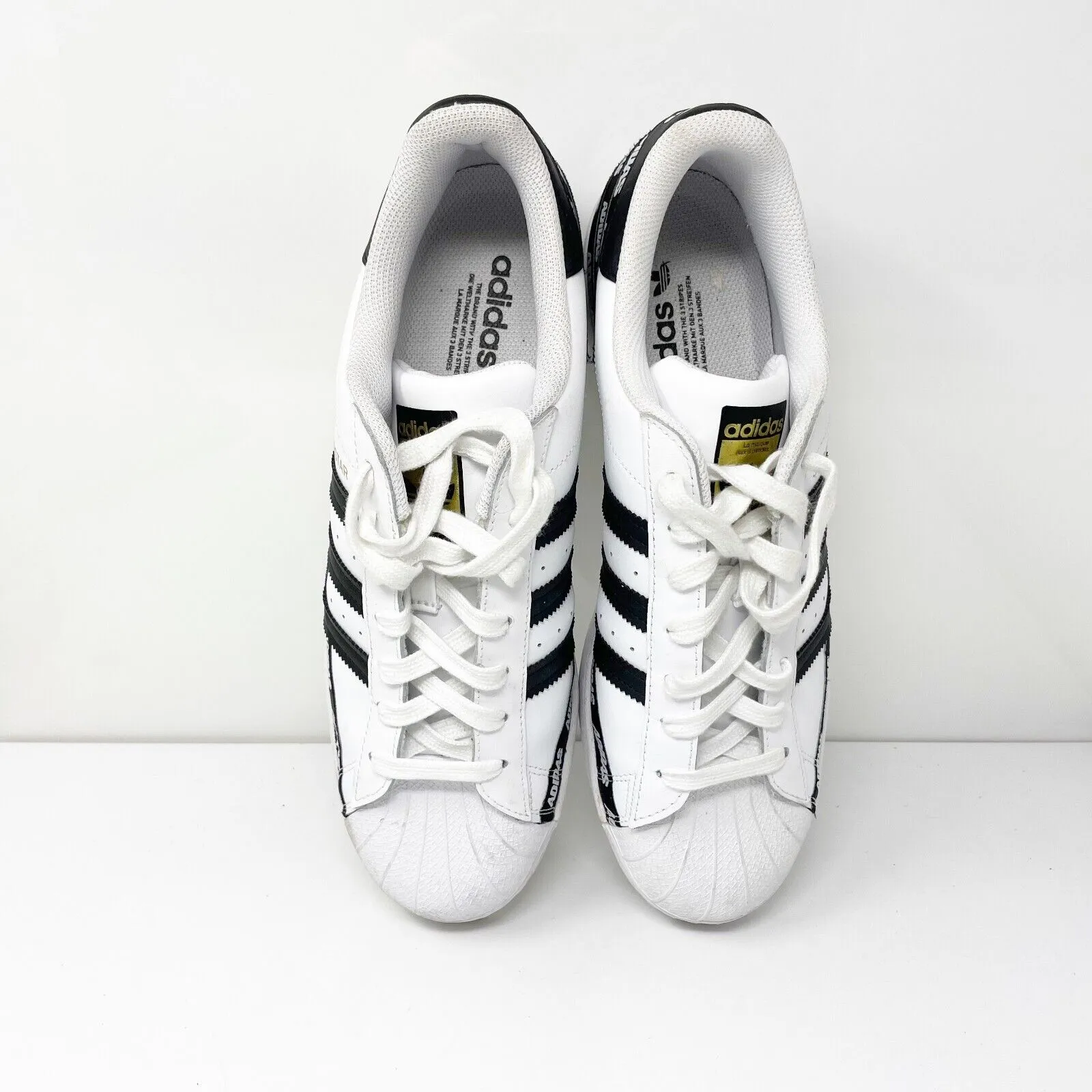 Adidas Mens Originals Superstar FX5558 White Casual Shoes Sneakers Size 11.5