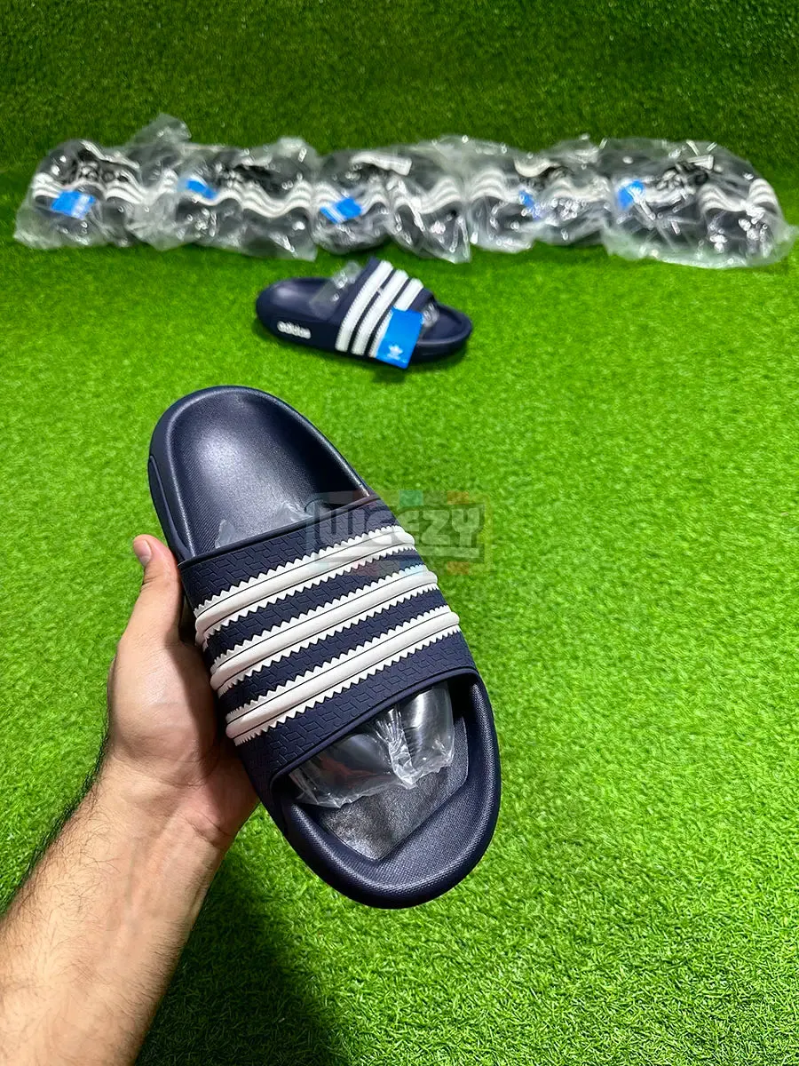 Adidas Stripes Slides (N Blue) (Super Comfortable)