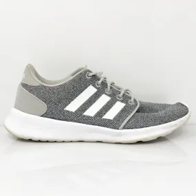 Adidas Womens Cloudfoam QT Racer AW4313 Gray Running Shoes Sneakers Size 7.5