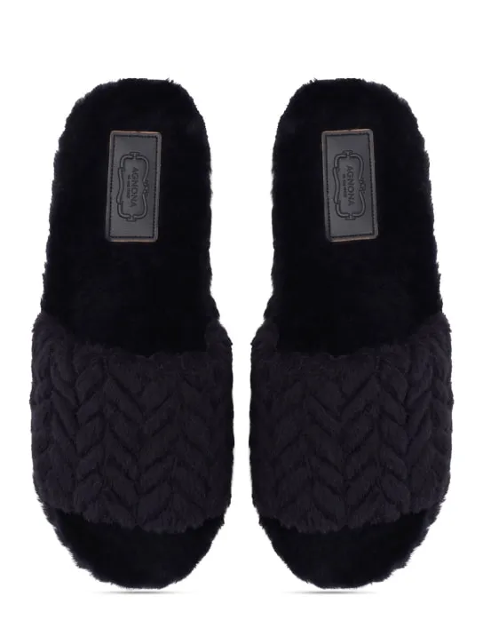 Cozy Agnona Slip-Ons