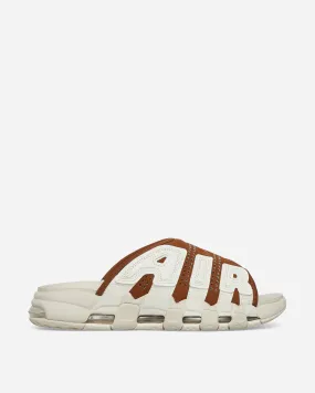 Air More Uptempo Slides Light British Tan / Sail