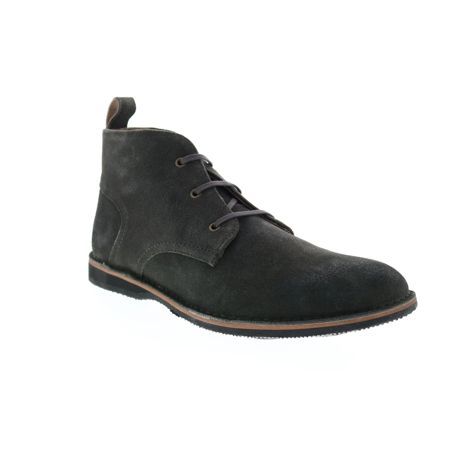 Andrew Marc Gray Suede Chukka Boots - Mens Dorchester Chukkas