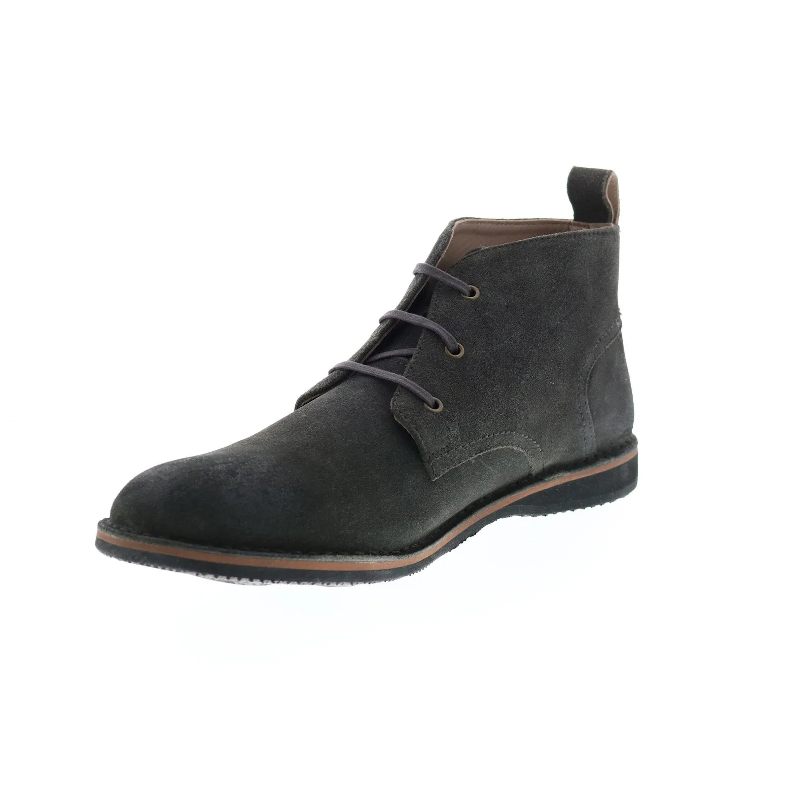 Andrew Marc Gray Suede Chukka Boots - Mens Dorchester Chukkas