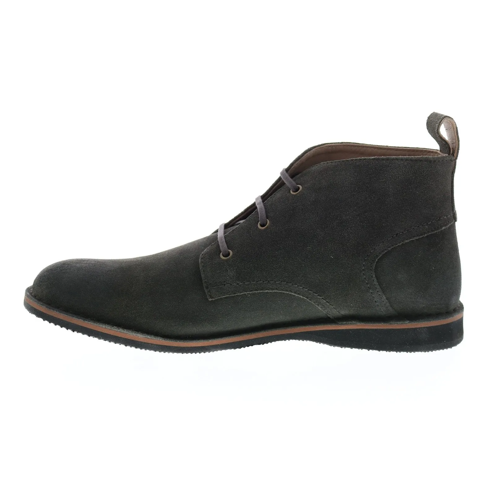 Andrew Marc Gray Suede Chukka Boots - Mens Dorchester Chukkas