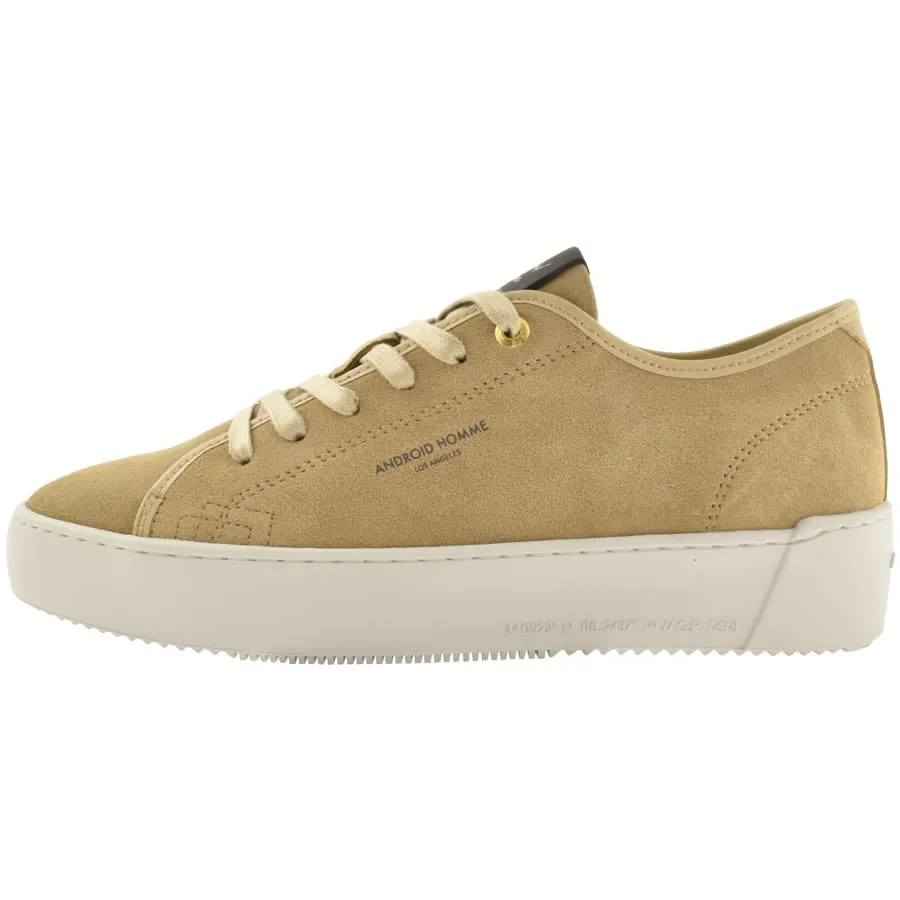 Android Homme Sorrento Trainers Beige