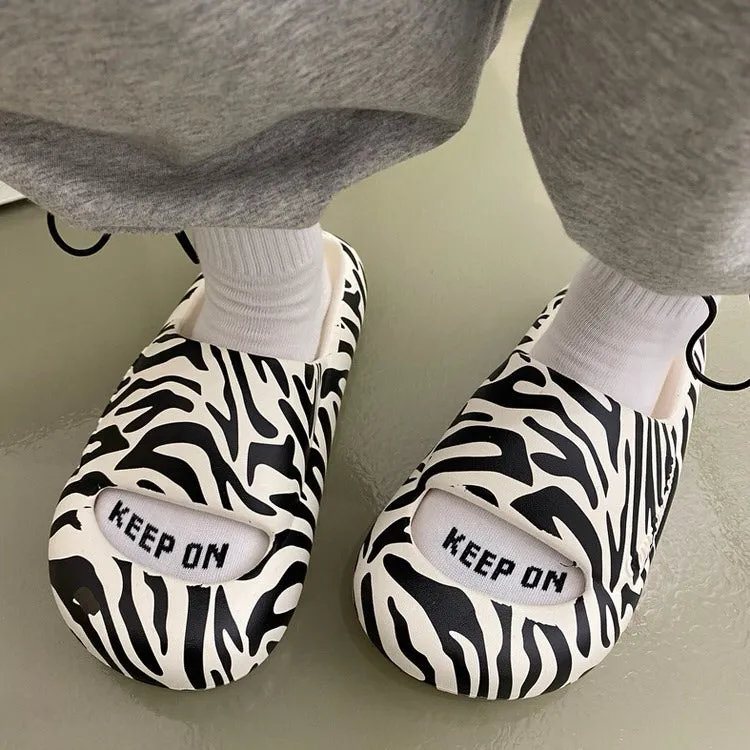 Animal Behavior Foam Street Slippers