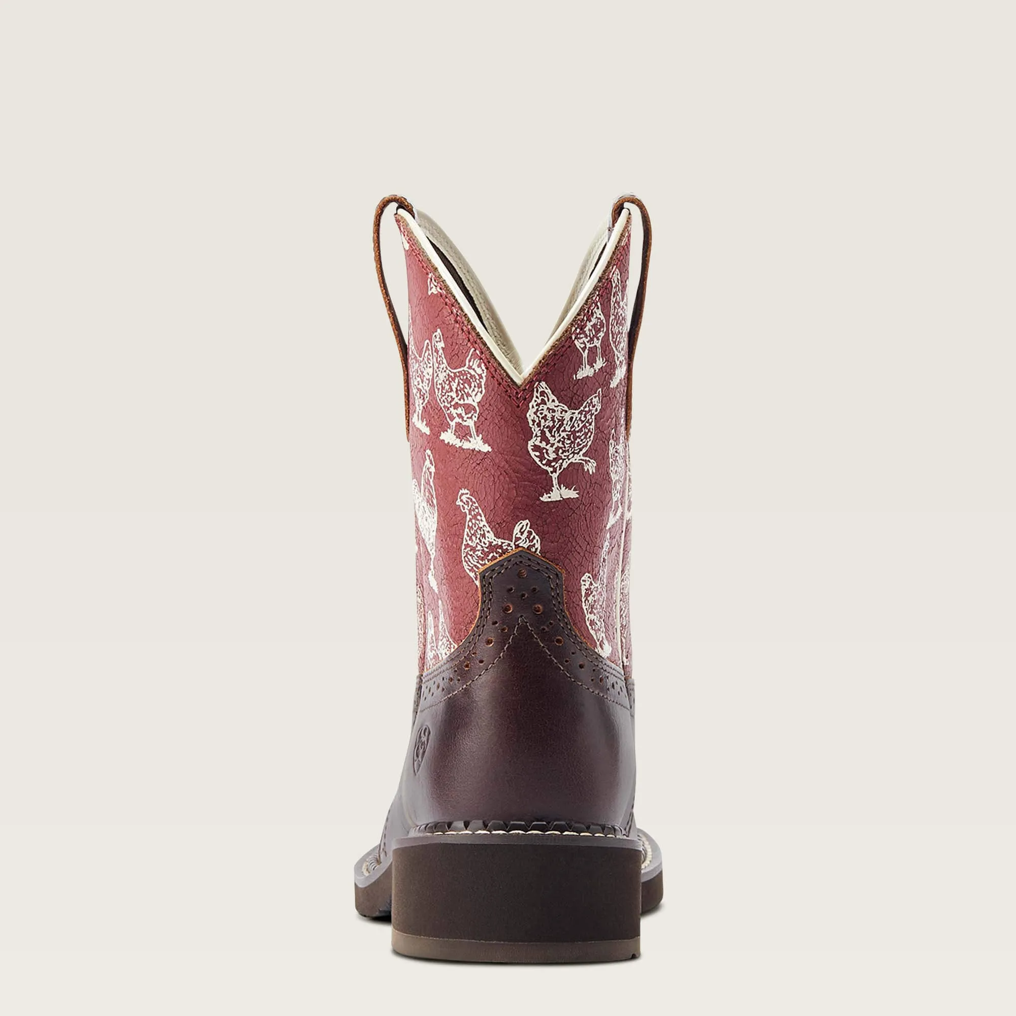 Farrah Hen Heritage Fatbaby Boot by Ariat Women