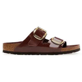 Arizona Big Buckle Leather Unisex Slides Sandals