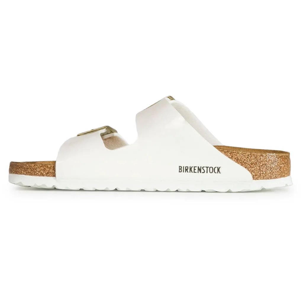 Arizona BS Birko-Flor Patent Unisex Slides Sandals