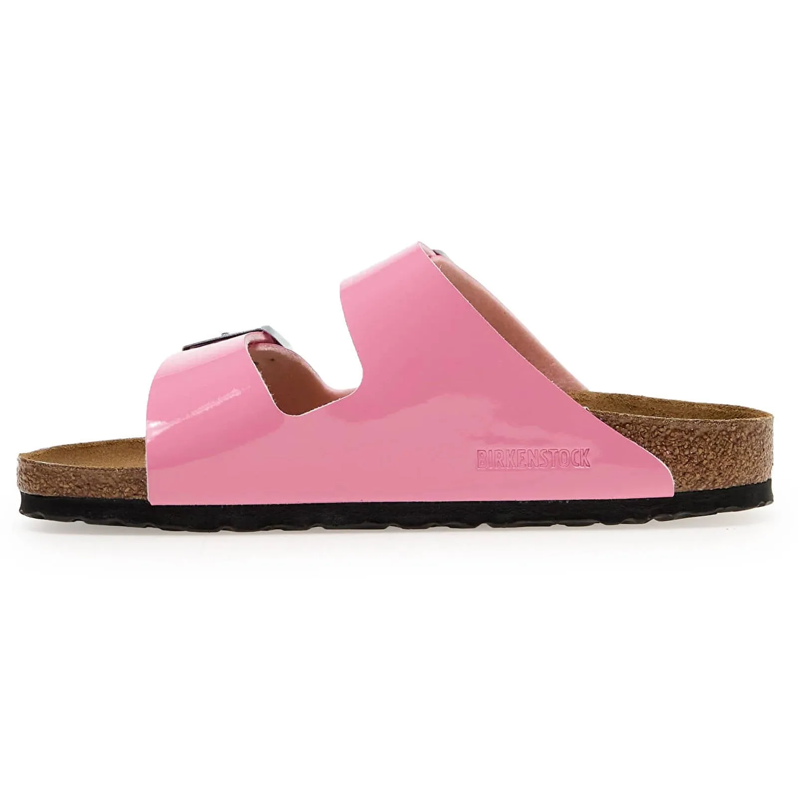 Arizona BS Birko-Flor Patent Unisex Slides Sandals