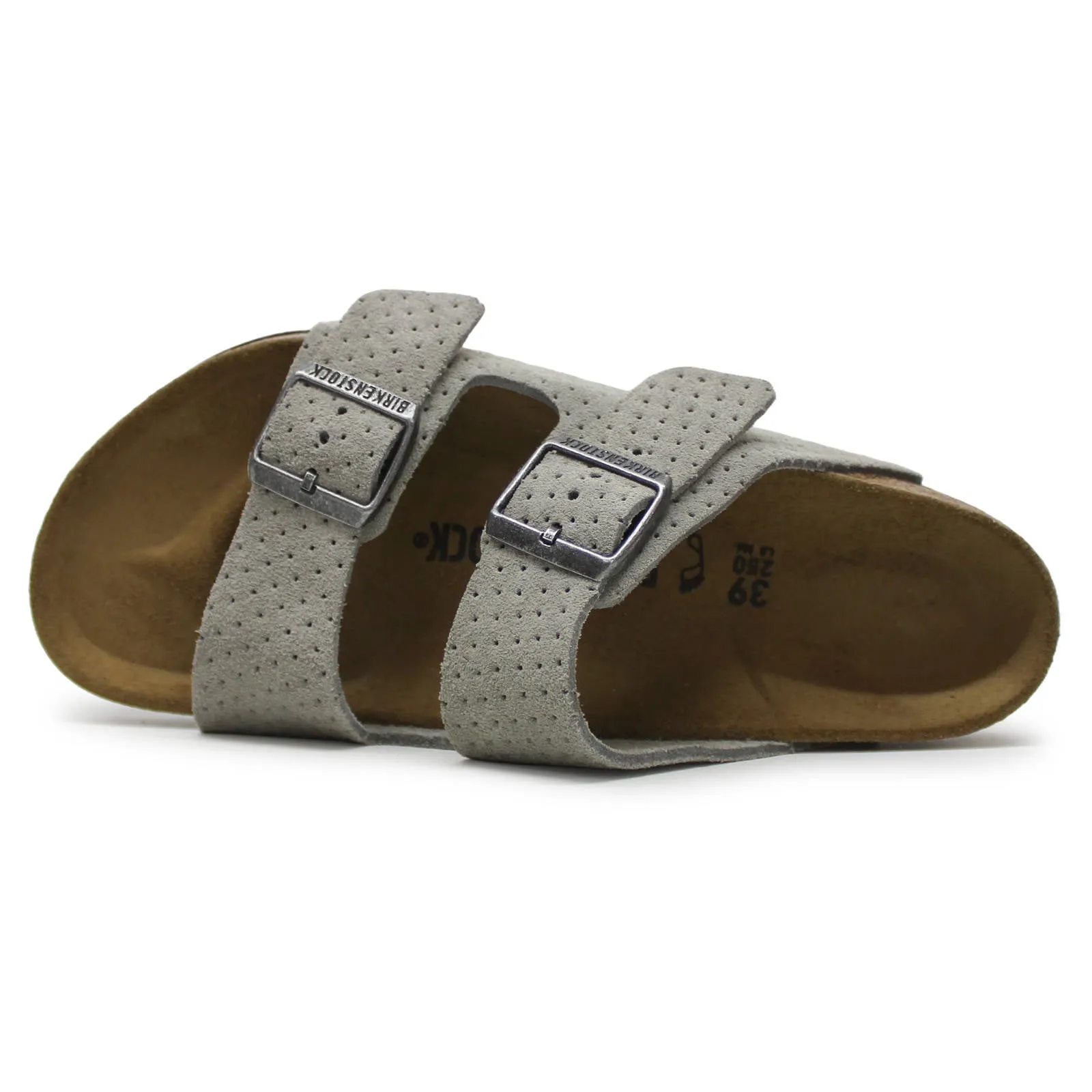 Arizona BS Suede Embossed Unisex Slides Sandals