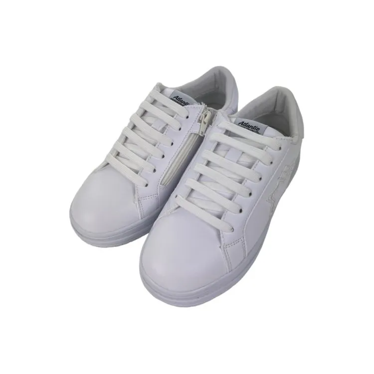 REVERSE125 Sneakers Bambino Ragazzo Laced White