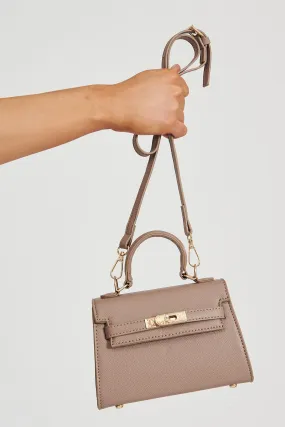 August + Delilah Partis Sling Bag In Taupe