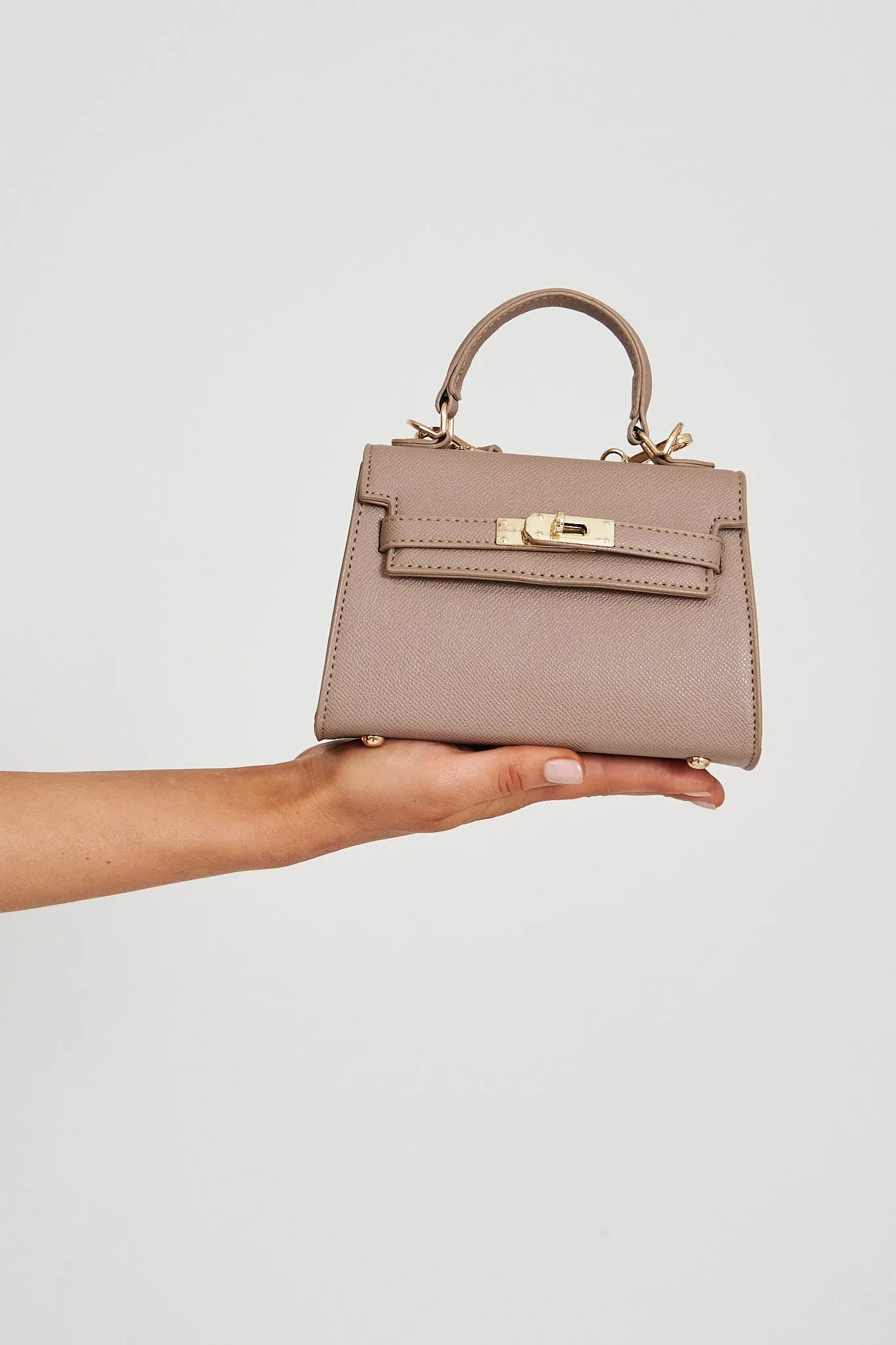 August + Delilah Partis Sling Bag In Taupe