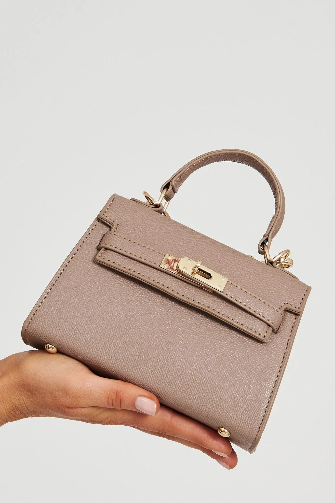 August + Delilah Partis Sling Bag In Taupe