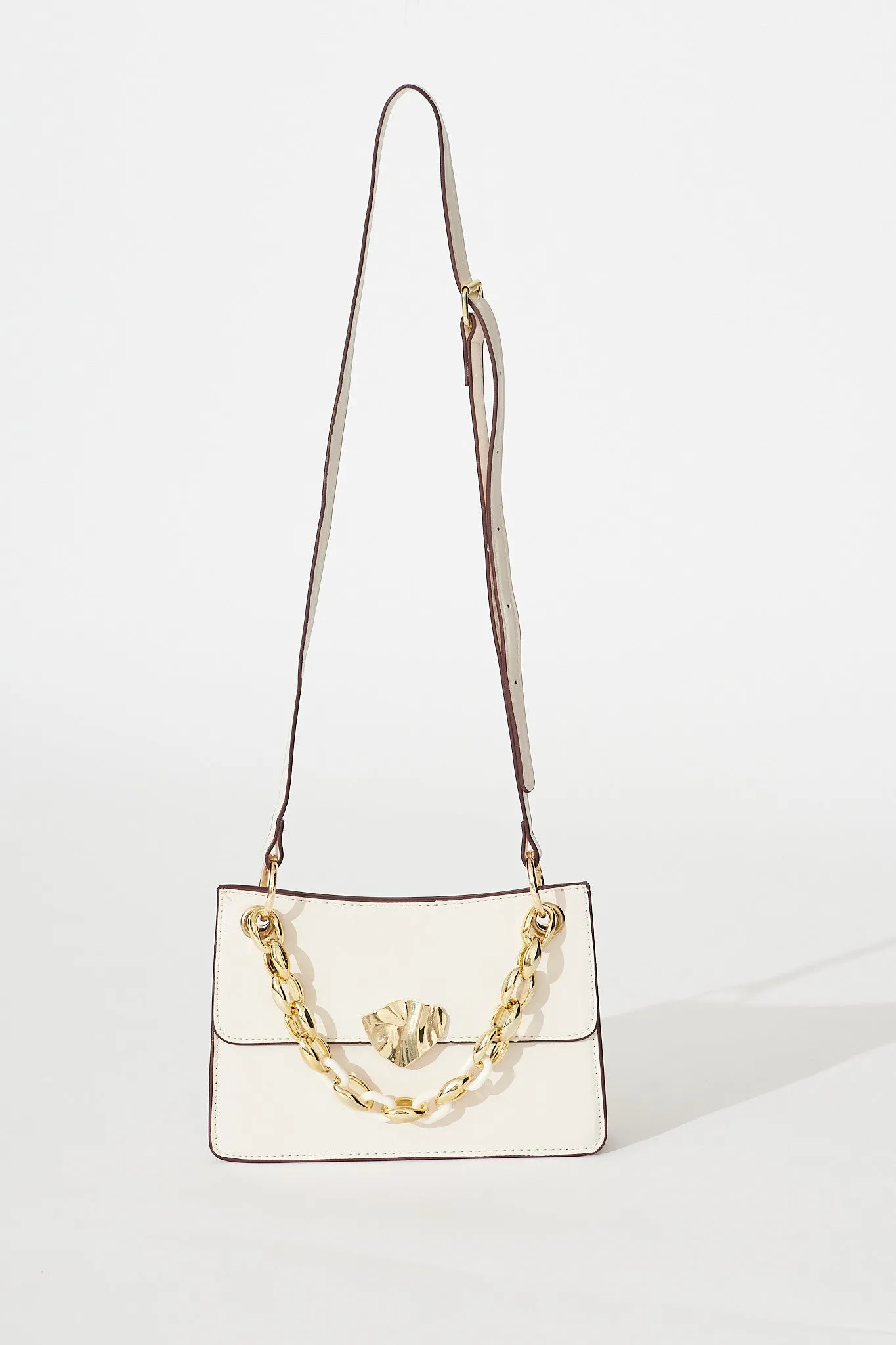 August + Delilah Skyfall Bag In Cream