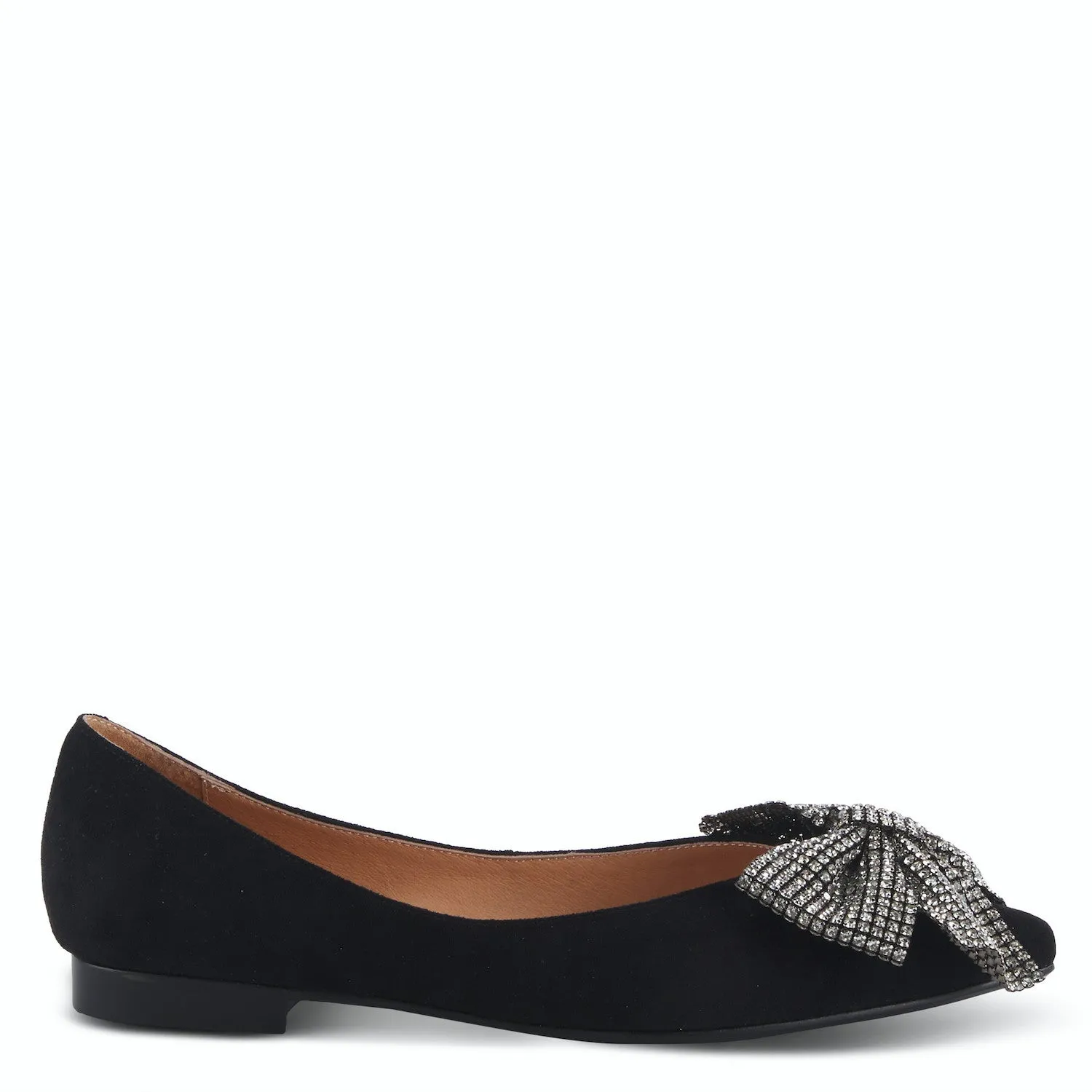  Azura Adularia Ornate Ballet Flat in Black CLOSEOUTS  