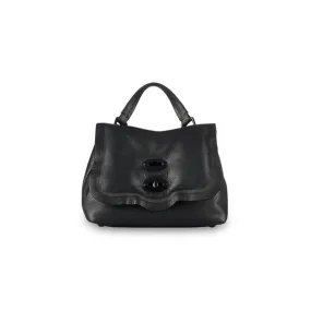 POSTINA BABY PILLOW - Black Women's Bag with Screw motif