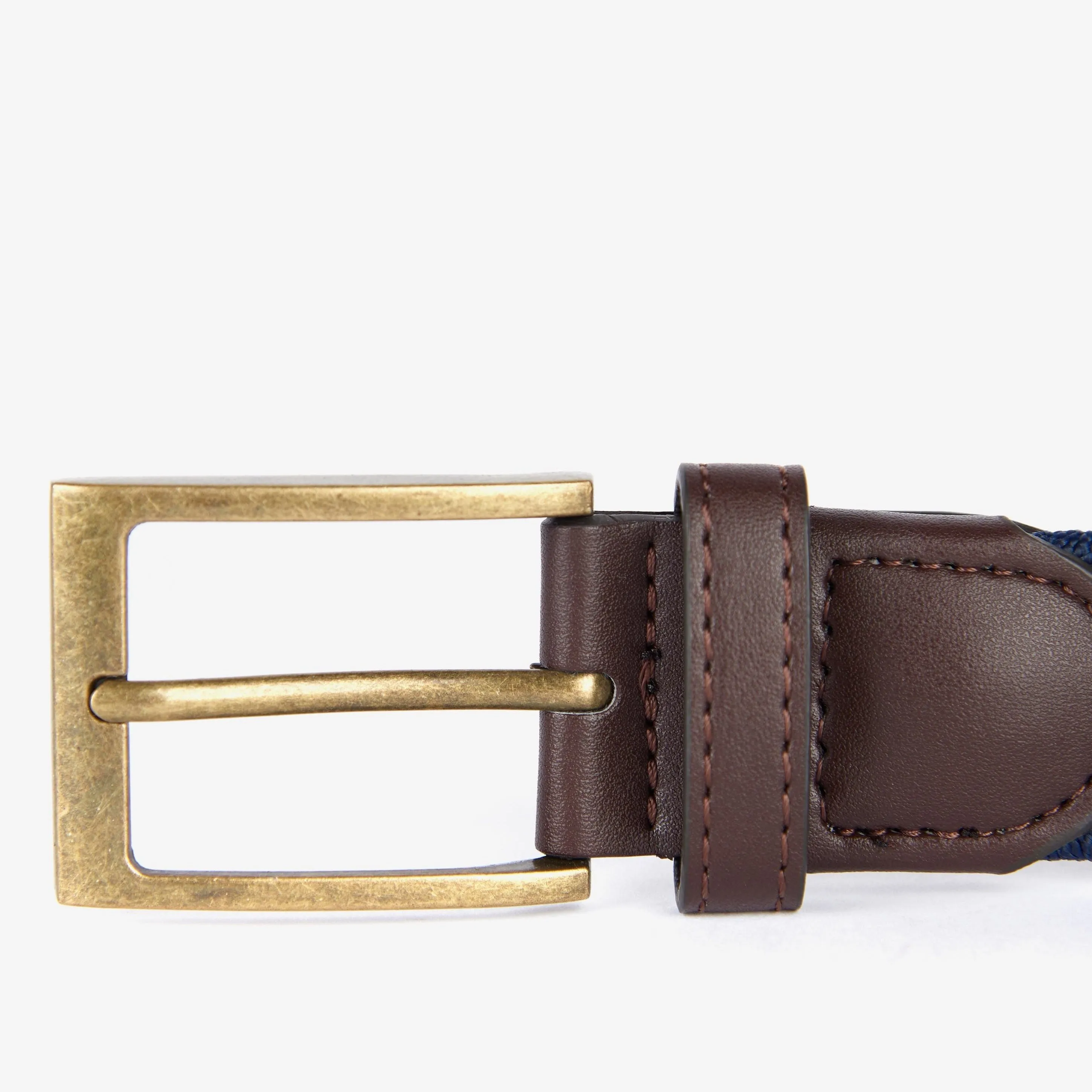 Barbour Nevis Navy Web Belt