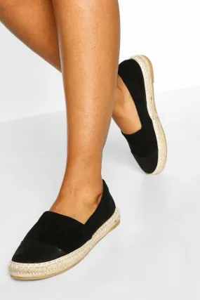 Basic Toe Cap Espadrilles