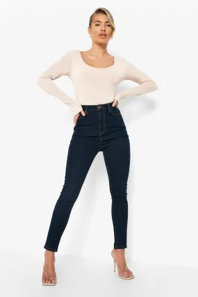 Basics High Waisted Skinny Jeans