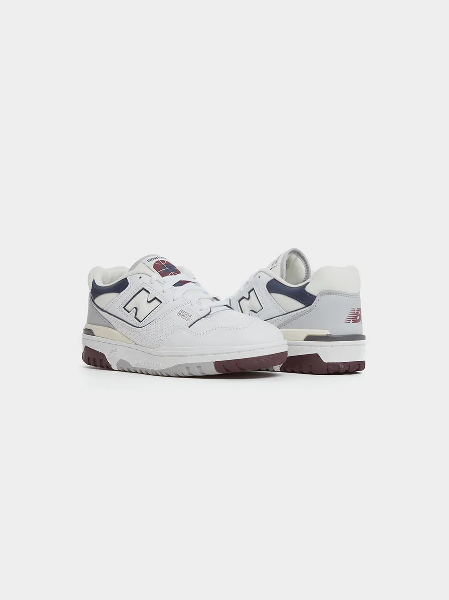 BB550PWB White Natural Indigo Denim