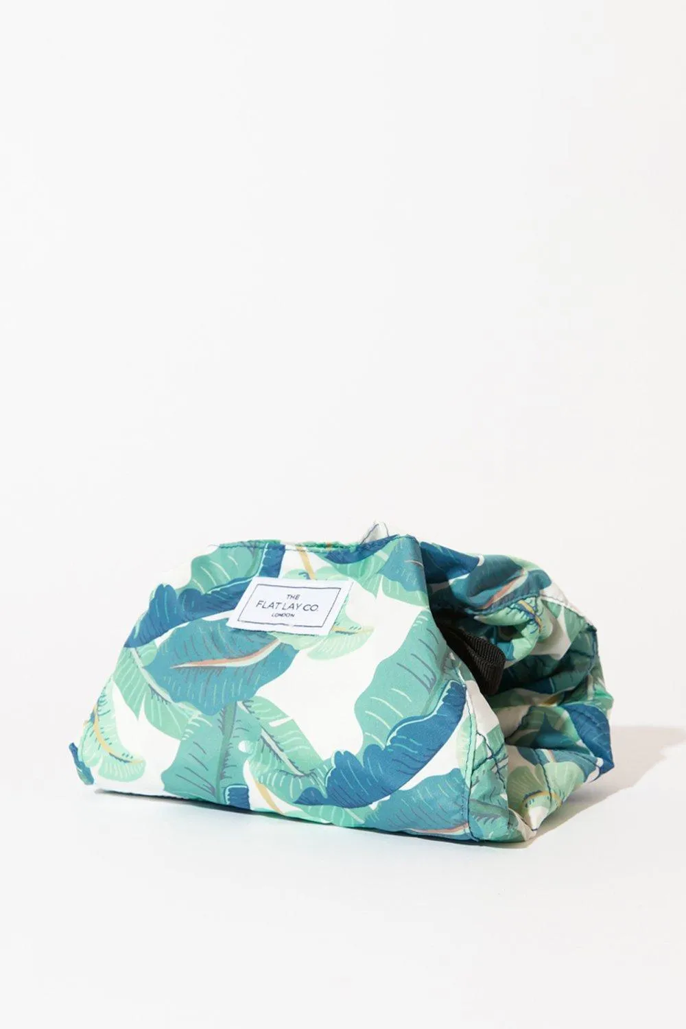 Beauty Tools | Tropical Open Flat Makeup Bag | The Flat Lay Co